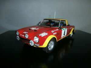 yz͌^ԁ@X|[cJ[@tBAbgAog[gfiat 124 abarth 1975m alenkivimaki 118e scale