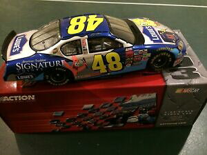 �y���������z�͌^�ԁ@�X�|�[�c�J�[�@2003�A�N�V����48�W�~�[�W�����\�����[�Y�X�|���W�{�u124�_�C�J�X�g504nascar 12003 action 48 jimmie johnson lowes sponge bob 124 diecast nascar 1 of 504