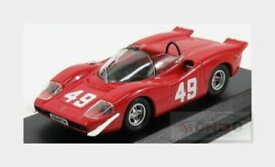 【送料無料】模型車　スポーツカー　アバルト＃モントベストモデルabarth 2000 se 2nd 49 mont ventoux 1969 amerzario red best 143 be9704 model