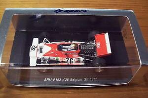 �y���������z�͌^�ԁ@�X�|�[�c�J�[�@143spark s1155 brm p153 vern schuppan26 belgiumgp 1972143 spark s1155 brm p153 vern schuppan 26 belgium gp 1972
