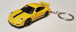 �y���������z�͌^�ԁ@�X�|�[�c�J�[�@hotwheels porsche 911 gt3 rs�L�[�z���_�[�_�C�J�X�ghotwheels porsche 911 gt3 rs keyring diecast car