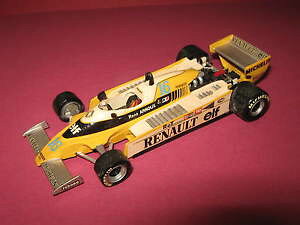 yz͌^ԁ@X|[cJ[@143m[f1 rs20 rAk[V[P[X1980handbuilttenariv143 renault f1 rs20 r arnoux 1980 handbuilt car tenariv in showcase