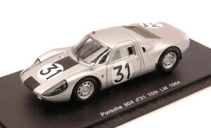 yz͌^ԁ@X|[cJ[@|VF90431 10th}1964RbzV[143Xp[Ns3437fporsche 904 31 10th le mans 1964 kochschiller 143 spark s3437 model