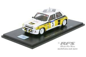 �y���������z�͌^�ԁ@�X�|�[�c�J�[�@���m�[�^�[�{�����[�t�����X�X�p�[�Nrenault 5 turbo rally tour de france 1984ragnotti 143 spark 3863