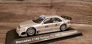 yz͌^ԁ@X|[cJ[@ZfXViC_[`[143 mercedes c180 testcar itc 1996 bernd schneider team amg