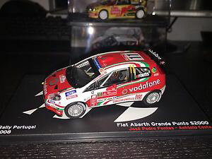 yz͌^ԁ@X|[cJ[@tBAbgAogOfvg[|gKEgAzZyhfiat abarth grande punto s2000 rally portugal ultra rare jos pedro fontes