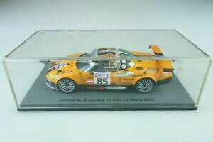 yz͌^ԁ@X|[cJ[@Xp[NXpCJ[_u}Rl{bNXspark 143 spyker c8 double le mans 2003 coronel hugenholtz with box 509927
