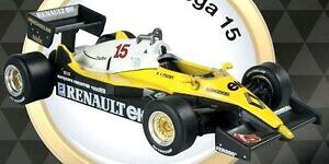 yz͌^ԁ@X|[cJ[@diecast legends of formula 11983elf renault re4015 alain prost gl15diecast legends of formula 1 1983 elf renault re40 15 a