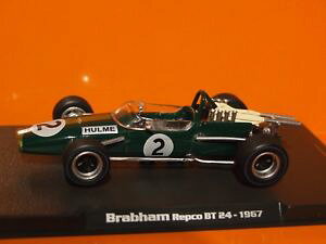 【送料無料】模型車 スポーツカー アトラススケールブラバムデニーヒュームatlas 143 scale f1 brabham bt 24 1967 denny hulme