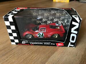 yz͌^ԁ@X|[cJ[@XP[ftF[J[fCgiGfBVbrumm 143 scale model, ferrari 330 p4 car number 24 daytona edition