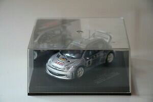 �y���������z�͌^�ԁ@�X�|�[�c�J�[�@143�v�W���[206 wrc2000catalunya�����[fdelecour9rallye143 skid peugeot 206 wrc 2000 catalunya rally f delecour 9 rallye
