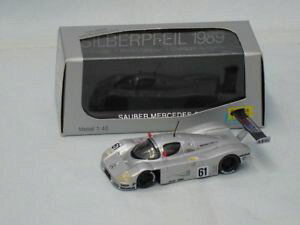yz͌^ԁ@X|[cJ[@fUEo[ZfXX|[cJ[max models 1001 143 sauber mercedes c9, world sportscar winner, 1989, mib