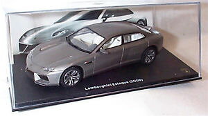 �y���������z�͌^�ԁ@�X�|�[�c�J�[�@�����{���M�[�j2008143lamborghini estoque 2008 silver grey 143 scale in case