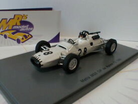 【送料無料】模型車　スポーツカー　スパークグランプリドランスグラハムヒルspark s5411 matra ms5 no 28 grand prix de reims 1966 f2 graham hill 143