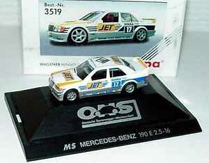 yz͌^ԁ@X|[cJ[@ZfXxc@187 mercedesbenz 190e evo i dtm 1990 msjet nr17 jrg van ommen herpa 3519