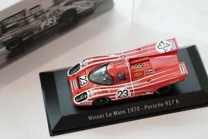 yz͌^ԁ@X|[cJ[@Xp[N|VFk}fspark porsche 917 k 143 winner le mans 1971 attwoodherrmann 23 resin model