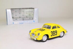 �y���������z�͌^�ԁ@�X�|�[�c�J�[�@�|���V�F�N�[�y�����[�f�b���A���sbrumm s004; 1952 porsche 356 coupe; 1952 rally delle alpi rn389; excellent boxed