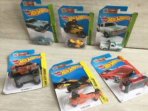 �y���������z�͌^�ԁ@�X�|�[�c�J�[�@hotwheels�_�C�J�X�g6�j���[hotwheels showdown diecast bundle 6 sealed cars