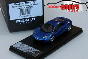 yz͌^ԁ@X|[cJ[@f}N[zC[peako model 143 mclaren mp412c azure blue w standard wheel 4307bl