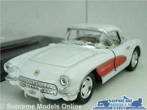 �y���������z�͌^�ԁ@�X�|�[�c�J�[�@chevrolet corvette model car 1957 134 scale whitedisplay case kinsmart c1 k8chevrolet corvette model car 1957 134 scale wh