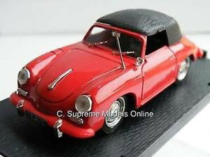 yz͌^ԁ@X|[cJ[@porsche 356ccabriolet car red 143rd scale mintboxedporsche 356c cabriolet car red 143rd scale mint boxed
