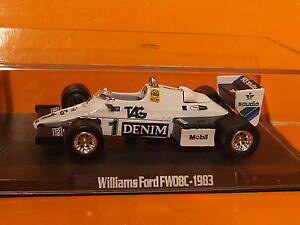 �y���������z�͌^�ԁ@�X�|�[�c�J�[�@143f1 williams ford fw08c 1983 keke rosbergatlas 143 scale f1 williams ford fw08c 1983 keke rosberg