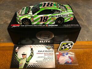 yz͌^ԁ@X|[cJ[@JCubVeLTXG[g2018 kyle busch 18 interstate batteries texas win 124 elite