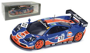 yz͌^ԁ@X|[cJ[@Xp[N}N[Kt[VO}XP[spark s4406 mclaren f1 gtr 33 bmw gulf racing 9th le mans 1996 143 scale