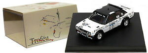 yz͌^ԁ@X|[cJ[@tBAbgAog[XP[trofeu 1412 fiat 131 abarth rac rally 1977 s lampinen 143 scale