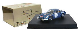 【送料無料】模型車　スポーツカー　アルパインルノーモンテカルロラリーtrofeu 807w alpine renault a110 1600s monte carlo rally 1972 j l therier 143