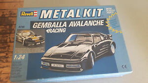 �y���������z�͌^�ԁ@�X�|�[�c�J�[�@�L�b�g�|���V�Frevell metal kit 124 gemballa avalanche 8710 porsche, nos unbuild, 124, rare