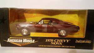 �y���������z�͌^�ԁ@�X�|�[�c�J�[�@1970118�A�����J1970 chevy nova 118 scale die cast metal american muscle