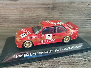 yz͌^ԁ@X|[cJ[@}JIMA[X`[Vjbc@[fB[^[143 bmw m3 e30 macau guia race 1987 team schnitzerdieter quester