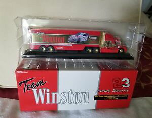 yz͌^ԁ@X|[cJ[@`[EBXg23W~[XyT[164S[hGfBV`[nibteam winston 23 jimmy spencer 164 scale gold edition team transporter nib