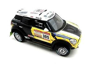 【送料無料】模型車 スポーツカー ダカールラリー2012ミニall4143 tsm144343mini countryman all4 racing 2nd place dakar rally 2012 true scale 143 tsm144343