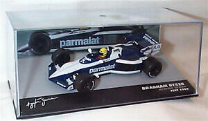 yz͌^ԁ@X|[cJ[@uoACgZiP[XeXgXP[brabham bt52b ayrton senna test 1983 143 scale in case
