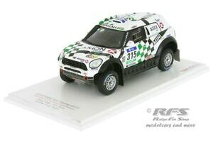 yz͌^ԁ@X|[cJ[@~j[X_J[[Tr[yfmini all4 racing dakar rally 2016 hirvonenperin 315 143 tsm model 430237