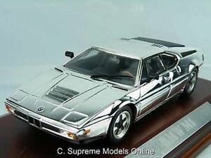 �y���������z�͌^�ԁ@�X�|�[�c�J�[�@�T�C�Y���f���J�[�V���o�[�^�C�v�A�g���Xbmw m1 143rd size model car silver wooden plinth type boxed atlas y0675j^*^