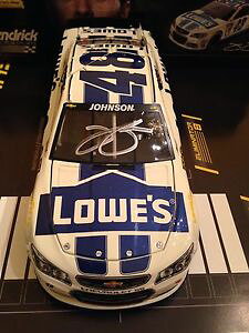 yz͌^ԁ@X|[cJ[@2014jimmie johnson48chevrolet ss lowes standard paintTC1242014 jimmie johnson 48 autographed chevrolet ss lowes standard