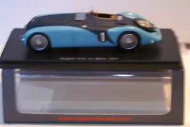 【送料無料】模型車　スポーツカー　スパークブガッティルマンspark bugatti 57g lemans 1937 rlabric pveyron resin 143 s2736