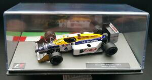 yz͌^ԁ@X|[cJ[@EBAYl\sP[_}KWwilliams fw11b1986 driven by nelson piquet modal f1 car with detailed magazine