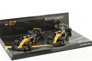 yz͌^ԁ@X|[cJ[@p[}[m[[gn hulkenberg 27 amp; j palmer 30 2car set renault rs17 formula 1 2017 143 m