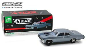 �y���������z�͌^�ԁ@�X�|�[�c�J�[�@���f���V�{���[�Z�_���`�[��model 1967 chevrolet sedan ateam 118 25cm original greenlight artisan