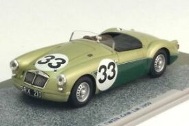 【送料無料】模型車　スポーツカー　ルマン＃テッドルンドコリンボックススケールミントmga 1959 le mans 33 ted lund colin escott 143 scale bizarre mint in box