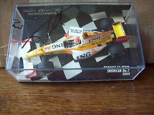 yz͌^ԁ@X|[cJ[@m[vX`bNtFihA\143 renault 2009 showcar no 7 fernando alonso signed on plastic lid