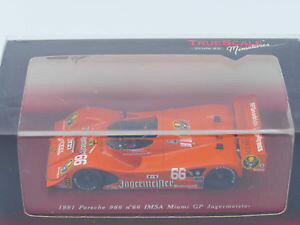 �y���������z�͌^�ԁ@�X�|�[�c�J�[�@966jagermeister�|���V�Fimsa1991�}�C�A�~gptrue scale miniature jagermeister porsche 966 imsa 1991 miami gp