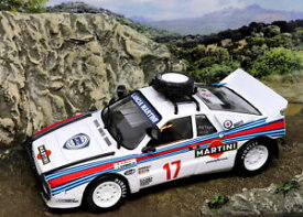 【送料無料】模型車　スポーツカー　ラリーカーコレクションランチアラリーサファリモデルrally car collection lancia 037 rally evo safari 1984 malenkivimaki 143 model