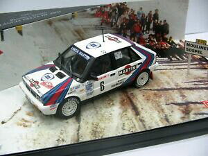 �y���������z�͌^�ԁ@�X�|�[�c�J�[�@���E�����`�A�f���^���J�����X�L�b�hwow extremely rare lancia delta wrc 6 biasion winner mcarlo 1987 143 skidhpi
