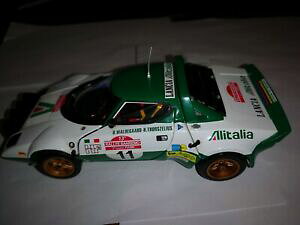 �y���������z�͌^�ԁ@�X�|�[�c�J�[�@�����`�A�T�������T���X�^�[lancia stratos v rare 1975 san remo waldegaard sunstar 118