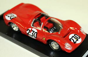 �y���������z�͌^�ԁ@�X�|�[�c�J�[�@brumm 143so36�t�F���[��330p3 targa�t�����I1966230�_�C�J�X�g���f���J�[brumm 143 scale so36 ferrari 330 p3 targa florio 1966 230 diecast model